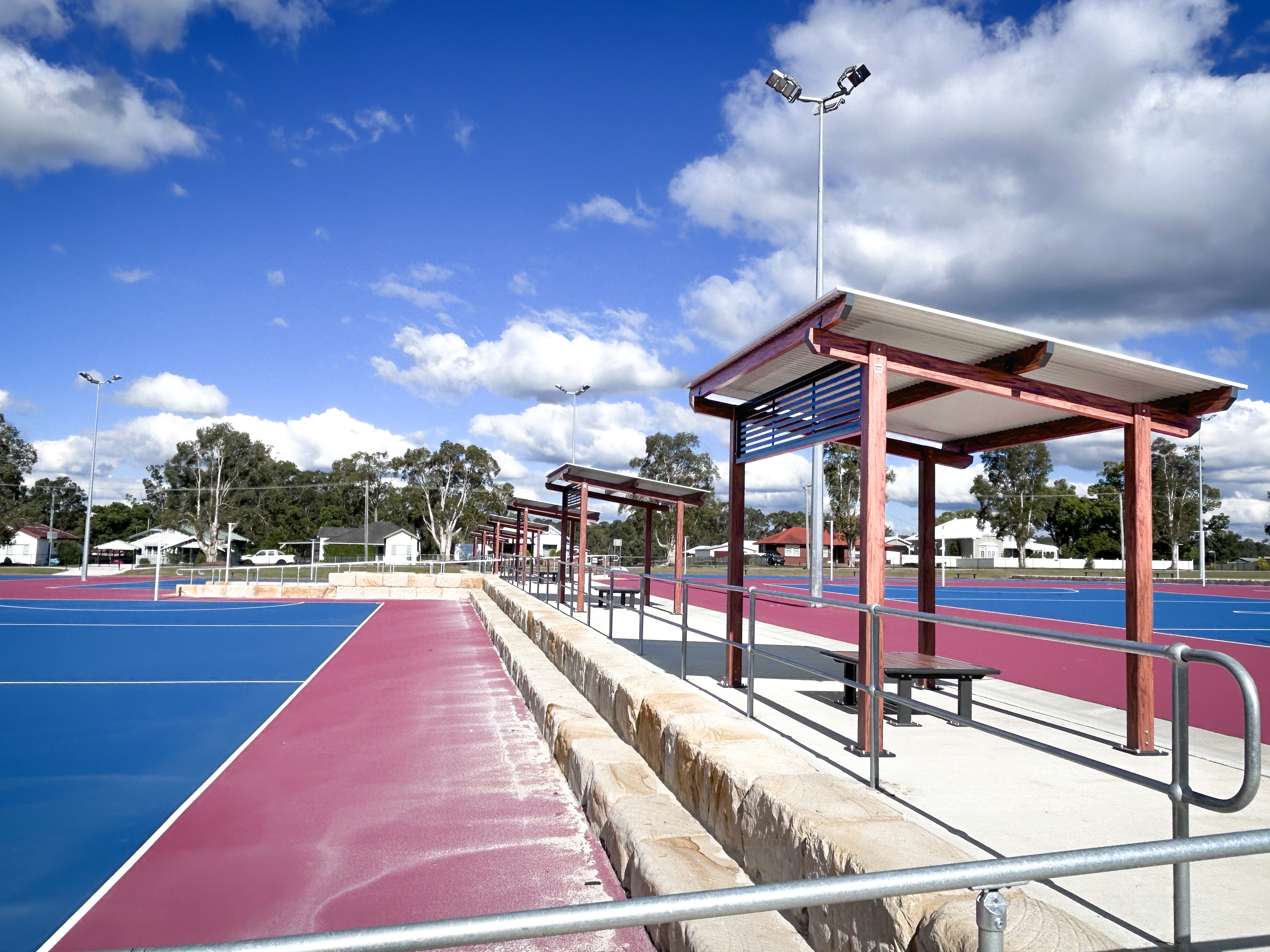 Capricorn Shelter at Kurri Kurri Netball Facility