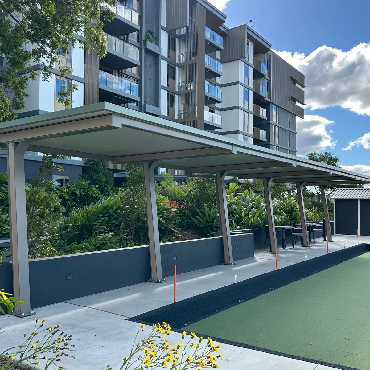 Koora Shelter by Gossi Park for Oudoor Amenities