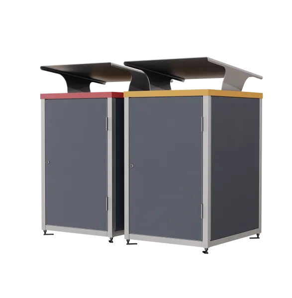 Macquarie Dual Bin Enclosure
