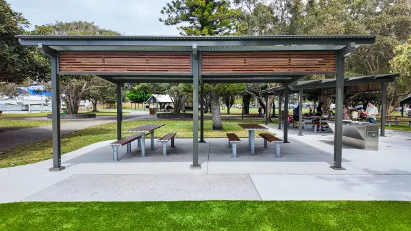 Capricorn Shelter at Paradise Point Parklands